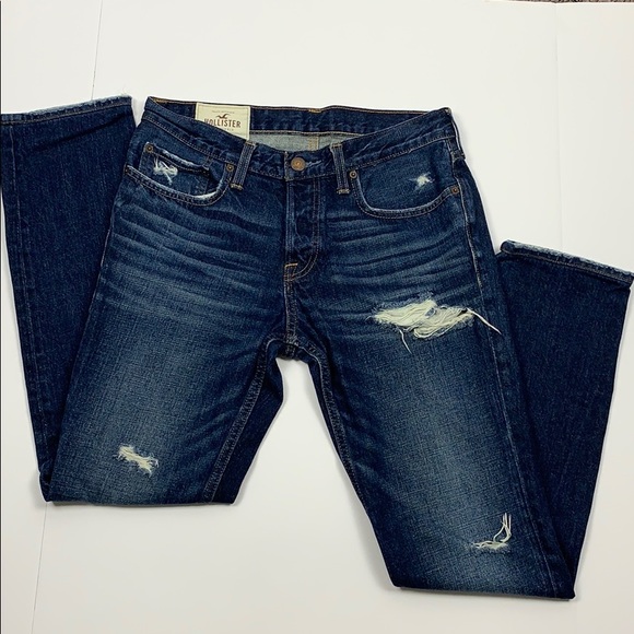 Hollister Other - HOLLISTER Mens Distressed Skinny Jeans